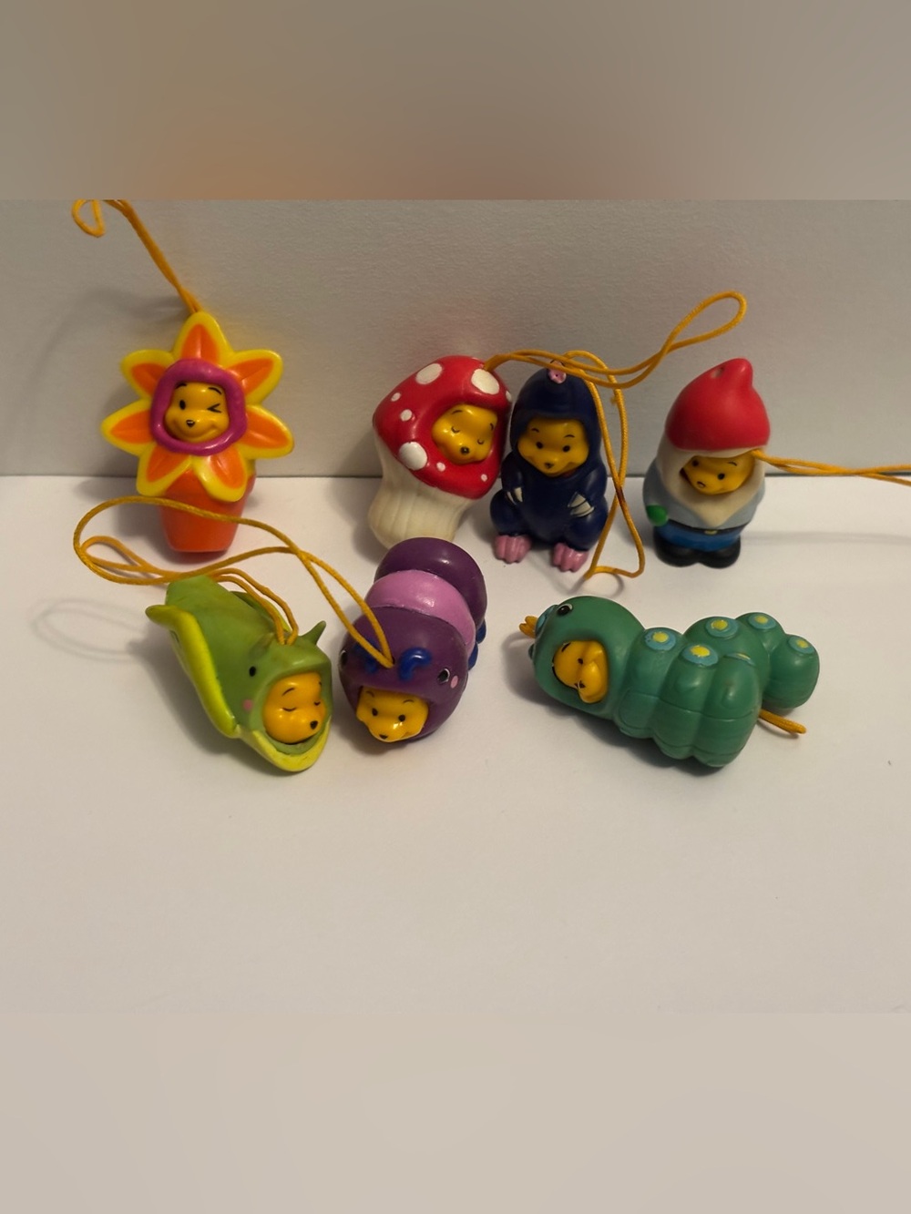 Peek-a-Pooh Series 12 Garden lot of 7 Winnie the Pooh